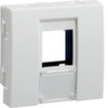 Корпус для RJ45 KEYSTONE systo 45Х45, RAL9010 белый. SYSTO HAGER